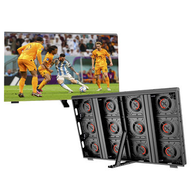 Sân vận động màn hình LED sắt hoặc nhôm với độ sáng 5000-8000cd / M2