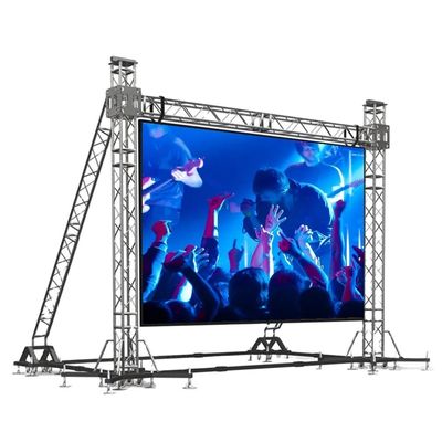 Slim Lightweight Cho thuê màn hình LED ngoài trời 1R1G1B1W SMD1921 On Hire