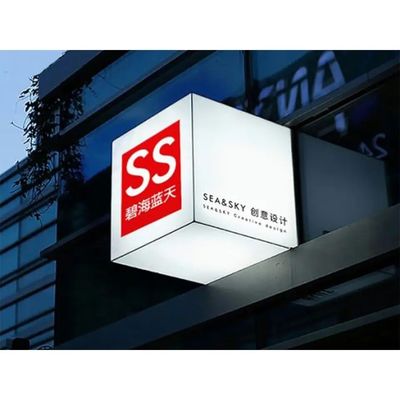 Full Color 1R1G1B HD Magic Cube màn hình LED với IP31 xếp hạng sắt Cabinet