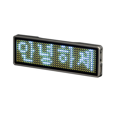 93*30*6mm Creative LED Display Tên huy hiệu, Cuộn không dây LED tên biển