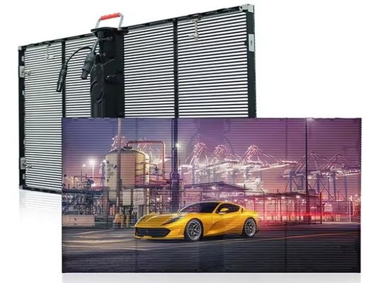 Màn hình LED trong suốt 4K với mức tiêu thụ năng lượng thấp Màn hình LED trong suốt