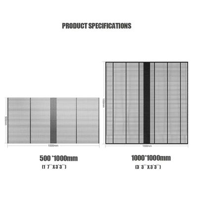2K-4K Full Color Flexible Transparent Led Screen Với Tủ 1000mm X 1000mm