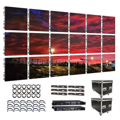 1R1G1B1W Nhà thuê ngoài màn hình hiển thị LED SMD1921 Led Backdrop Cho thuê