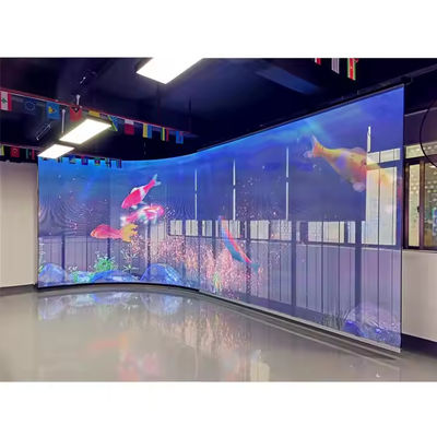 P3.9-7.8 Màn hình hiển thị LED trong nhà trong suốt màu đầy đủ với độ sáng cao