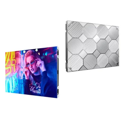 Ultra Thin Fixed Indoor Advertising Led Display Screen Dịch vụ phía trước đầy đủ màu sắc P1.86